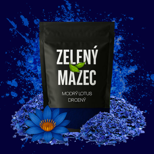 Modrý Lotus Drcené Květy