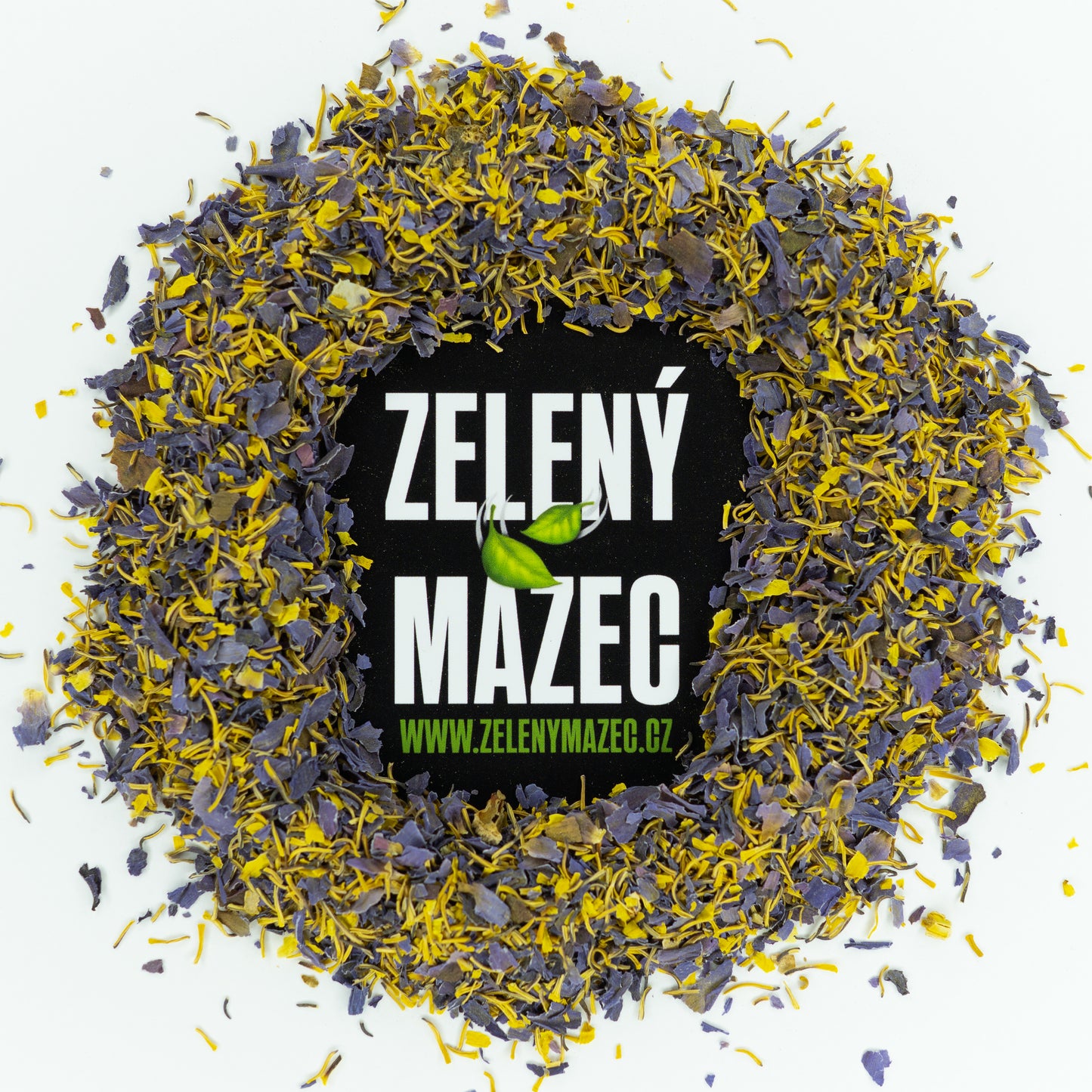 Modrý Lotus Drcené Květy