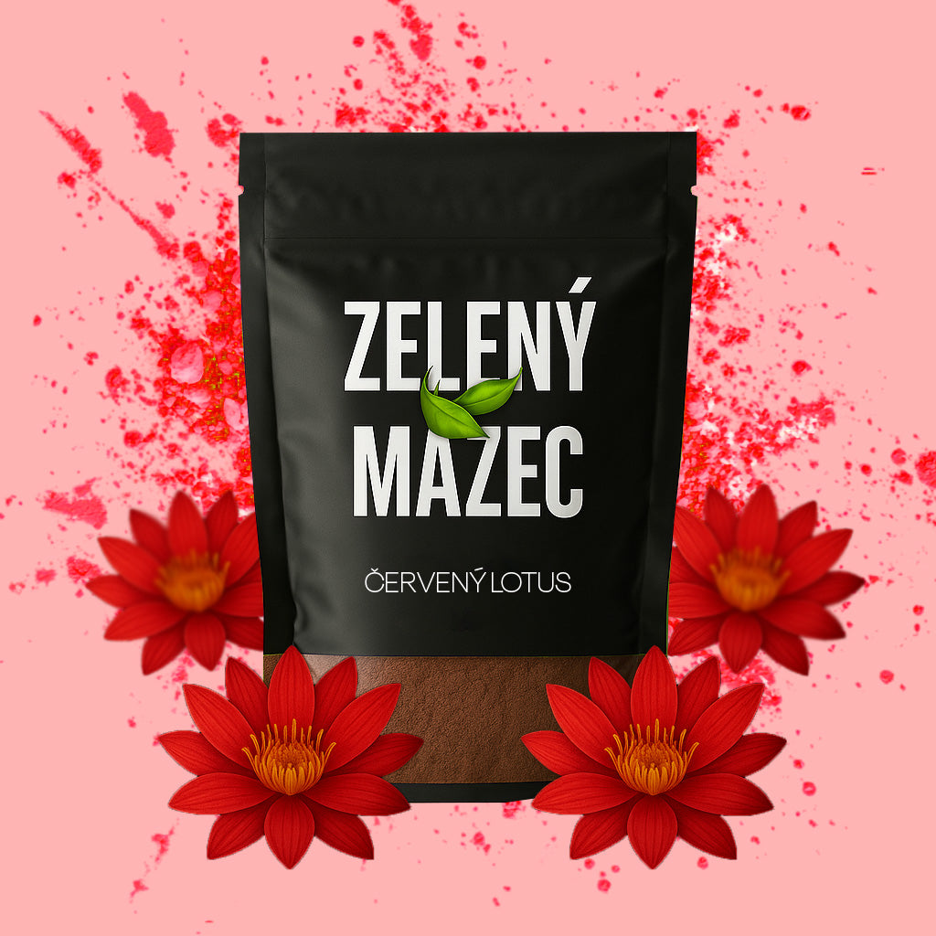 Červený Lotus Květy